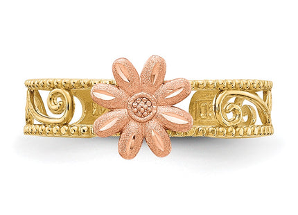 14k Two-tone Rings Style D3091 - Classique Jewelry Inc.