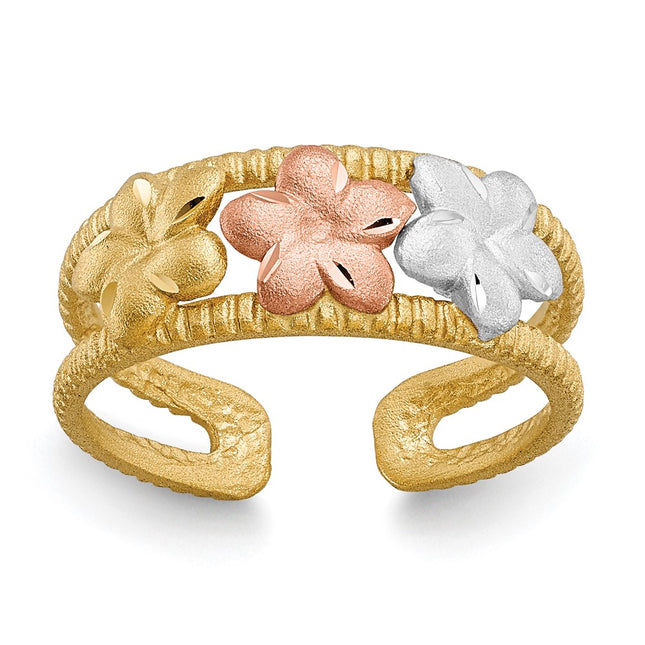 14k Two-tone Rings Style D3092 - Classique Jewelry Inc.