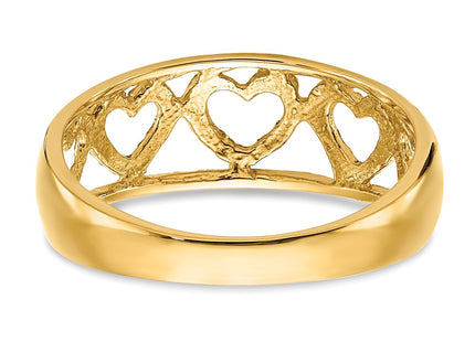14k Yellow Gold Rings Style D3095 - Classique Jewelry Inc.
