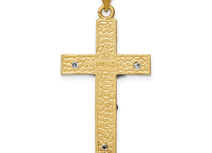 14k Two-tone Pendants Style D31 - Classique Jewelry Inc.