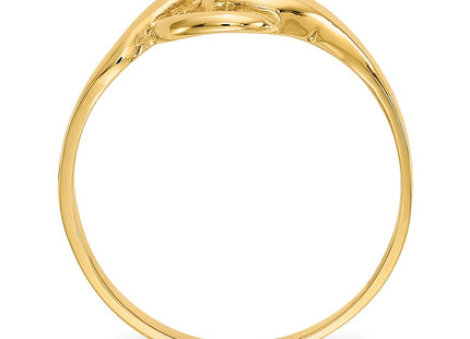 14k Yellow Gold Rings Style D3102 - Classique Jewelry Inc.