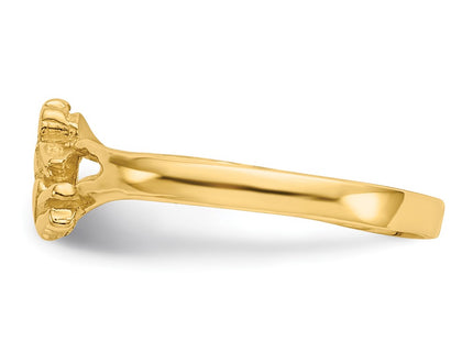 14k Yellow Gold Rings Style D3119 - Classique Jewelry Inc.