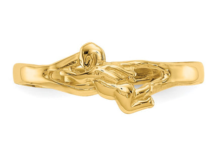 14k Yellow Gold Rings Style D3119 - Classique Jewelry Inc.