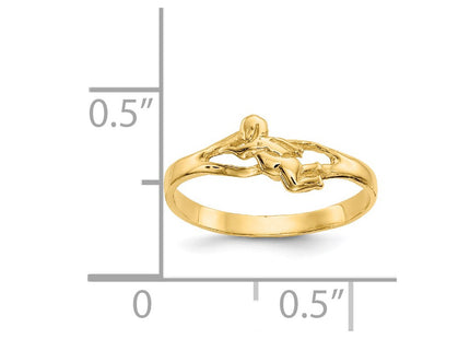 14k Yellow Gold Rings Style D3119 - Classique Jewelry Inc.