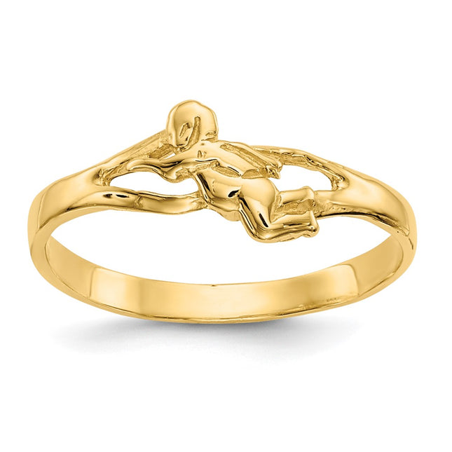 14k Yellow Gold Rings Style D3119 - Classique Jewelry Inc.
