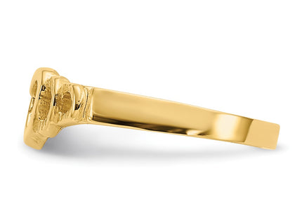 14k Yellow Gold Rings Style D3123 - Classique Jewelry Inc.