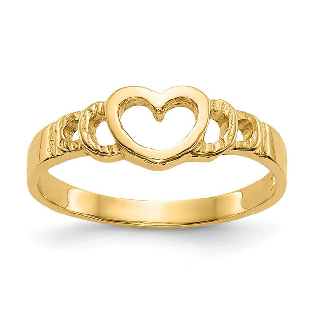 14k Yellow Gold Rings Style D3123 - Classique Jewelry Inc.