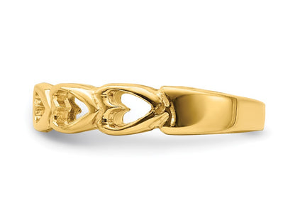 14k Yellow Gold Rings Style D3126 - Classique Jewelry Inc.