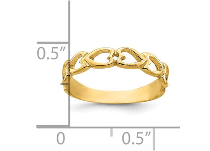 14k Yellow Gold Rings Style D3126 - Classique Jewelry Inc.