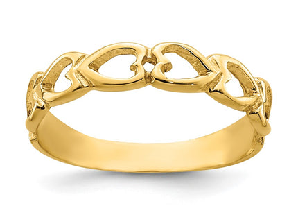 14k Yellow Gold Rings Style D3126 - Classique Jewelry Inc.