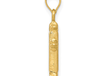 14k Yellow & Rhodium Jewelry Style D3185 - Classique Jewelry Inc.