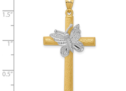 14k Two-tone Pendants Style D318A - Classique Jewelry Inc.