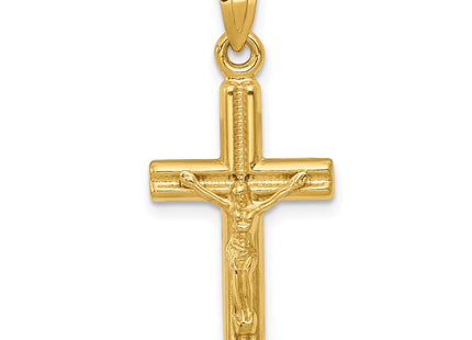 14K gold crucifix pendant