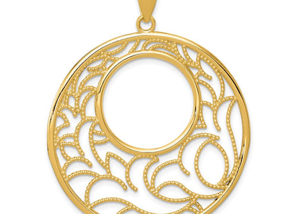 14k Yellow Gold Pendants Style D3355 - Classique Jewelry Inc.