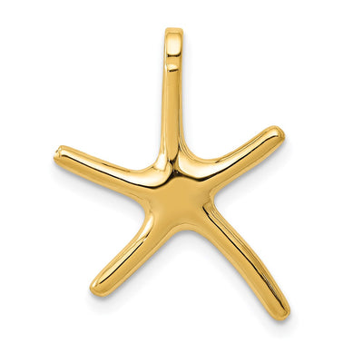 14K gold starfish chain