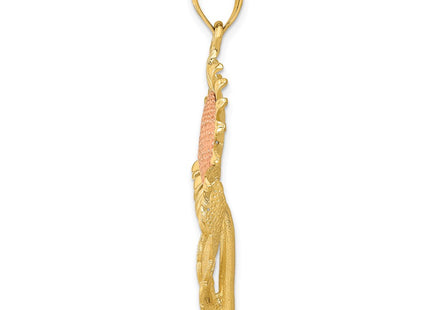 14k Two-tone Pendants Style D339 - Classique Jewelry Inc.