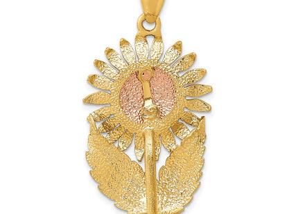 14k Two-tone Pendants Style D339 - Classique Jewelry Inc.