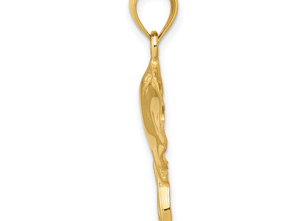 14k Yellow Gold Pendants Style D3411 - Classique Jewelry Inc.