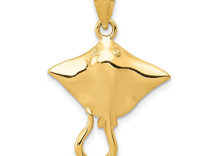 14k Yellow Gold Pendants Style D3411 - Classique Jewelry Inc.