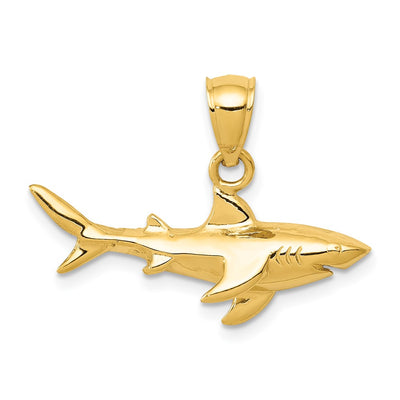 14K gold pendant