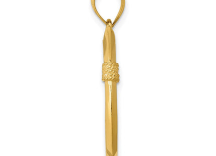 14k Yellow Gold Pendants Style D3417 - Classique Jewelry Inc.