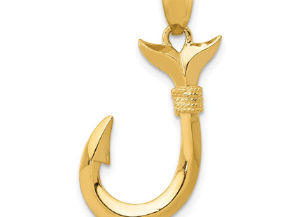 14k Yellow Gold Pendants Style D3417 - Classique Jewelry Inc.