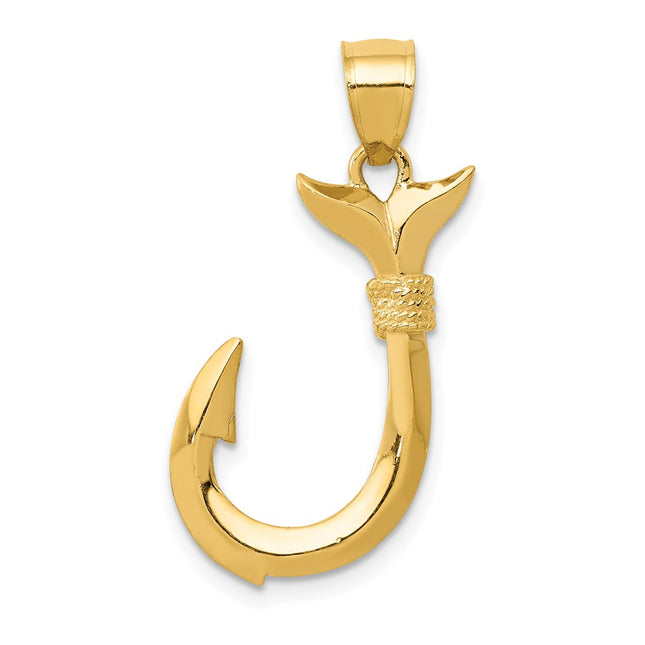 14k Yellow Gold Pendants Style D3417 - Classique Jewelry Inc.