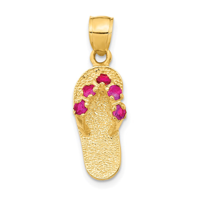14k Yellow Gold Pendants Style D3421 - Classique Jewelry Inc.