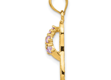 14k Yellow Gold Pendants Style D3422 - Classique Jewelry Inc.
