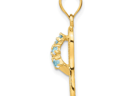14k Yellow Gold Pendants Style D3423 - Classique Jewelry Inc.
