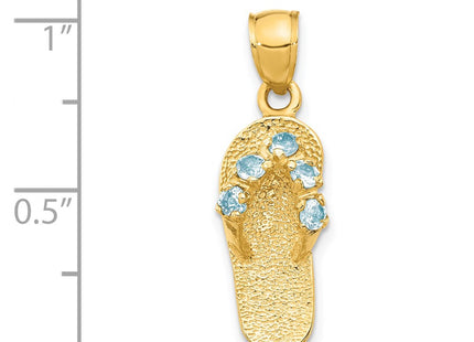 14k Yellow Gold Pendants Style D3423 - Classique Jewelry Inc.