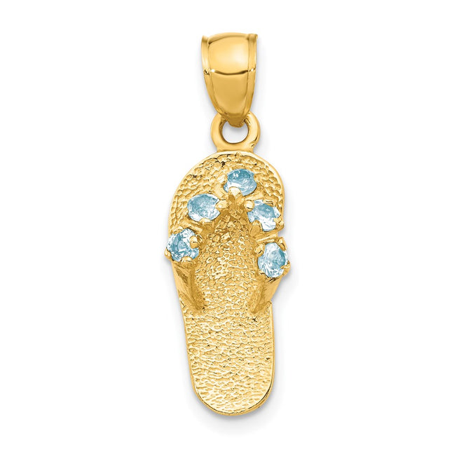 14k Yellow Gold Pendants Style D3423 - Classique Jewelry Inc.