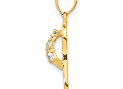 14k Yellow Gold Pendants Style D3424 - Classique Jewelry Inc.