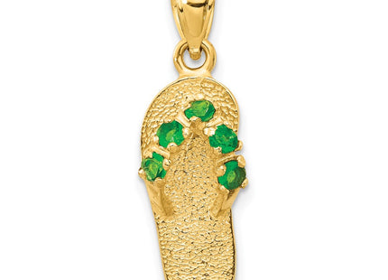 14k Yellow Gold Pendants Style D3425 - Classique Jewelry Inc.