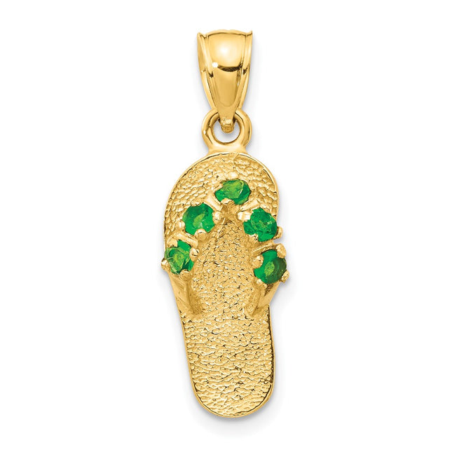 14k Yellow Gold Pendants Style D3425 - Classique Jewelry Inc.
