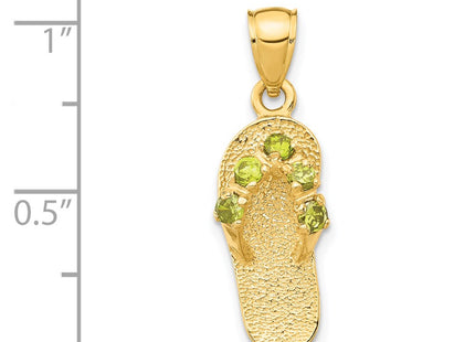 14k Yellow Gold Pendants Style D3428 - Classique Jewelry Inc.