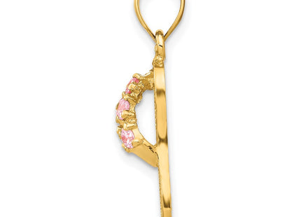 14k Yellow Gold Pendants Style D3430 - Classique Jewelry Inc.