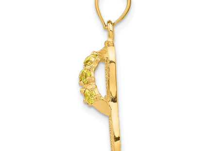 14k Yellow Gold Pendants Style D3431 - Classique Jewelry Inc.