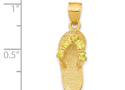 14k Yellow Gold Pendants Style D3431 - Classique Jewelry Inc.