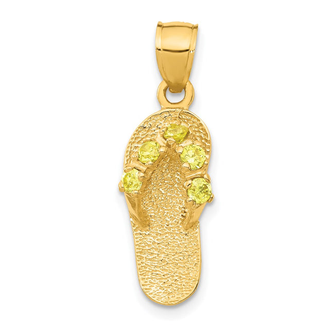 14k Yellow Gold Pendants Style D3431 - Classique Jewelry Inc.