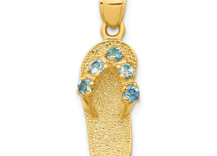 14k Yellow Gold Pendants Style D3432 - Classique Jewelry Inc.