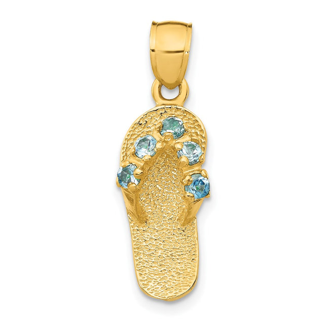 14k Yellow Gold Pendants Style D3432 - Classique Jewelry Inc.
