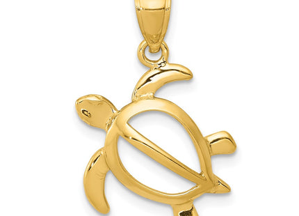14K gold pendant