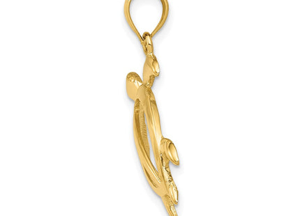 14k Yellow Gold Pendants Style D3436 - Classique Jewelry Inc.