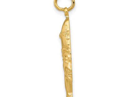 14K gold charm, alternate view