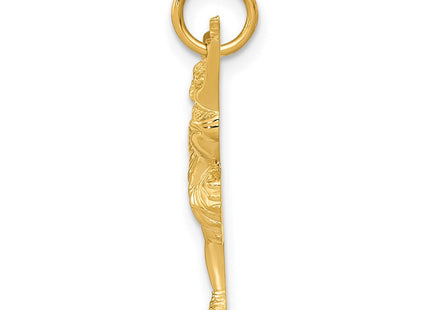14K gold charm, alternate view