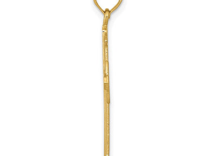 14k Passion Cross Pendant (Style D3521)