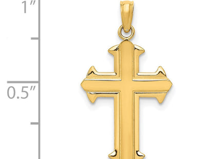 14k Passion Cross Pendant (Style D3521)