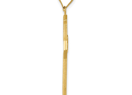 14k Passion Cross Pendant (Style D3523)