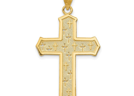 14k Passion Cross Pendant (Style D3523)